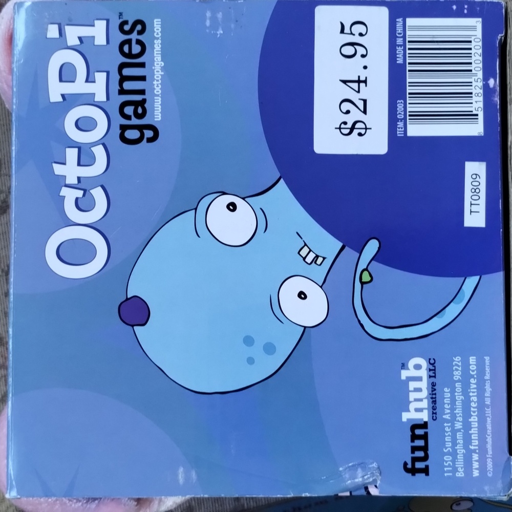 3 ct Octopus Dice games With plushies Ages 8+ Nib - Picture 4 of 10